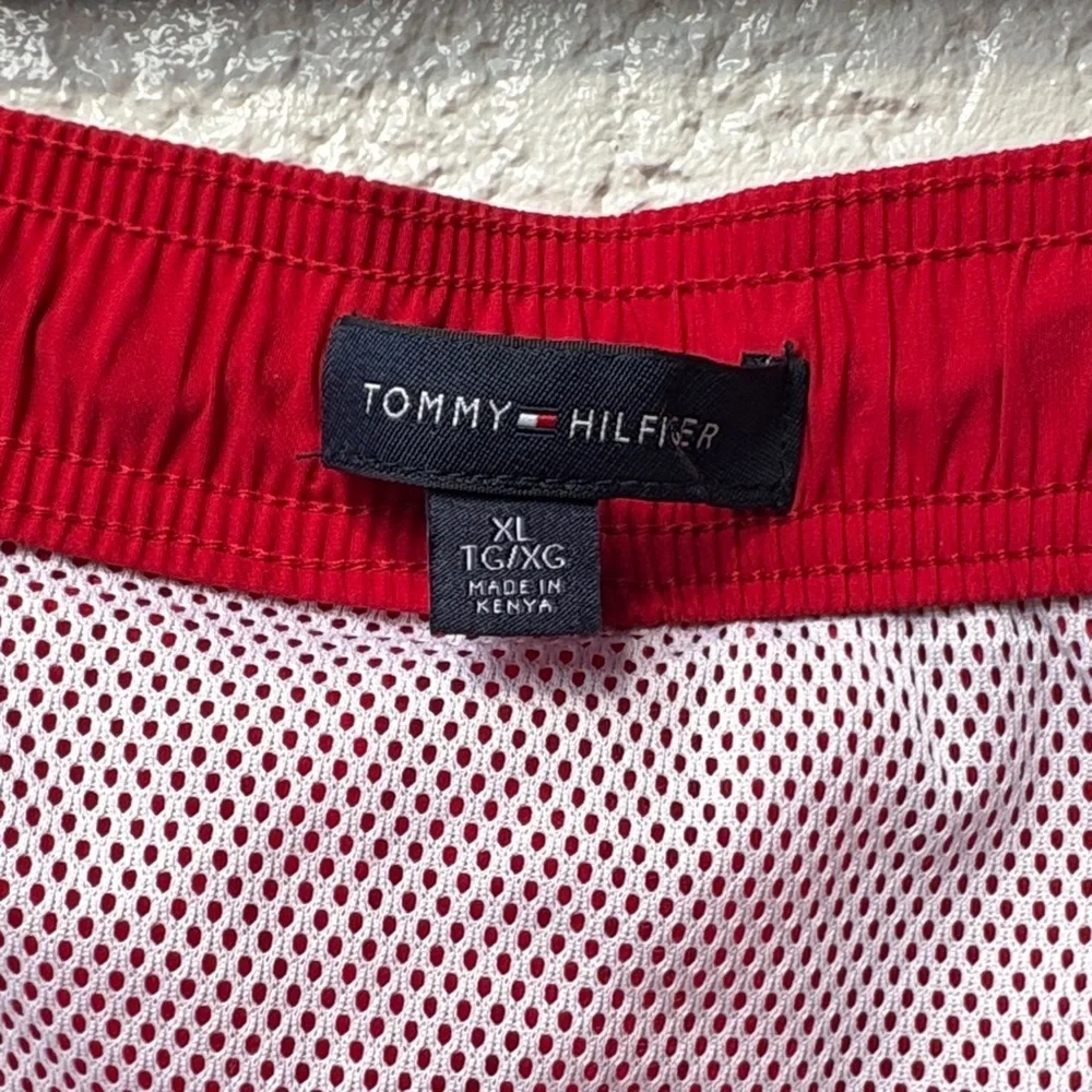 Tommy Hilfiger Men's Red Swim Shorts